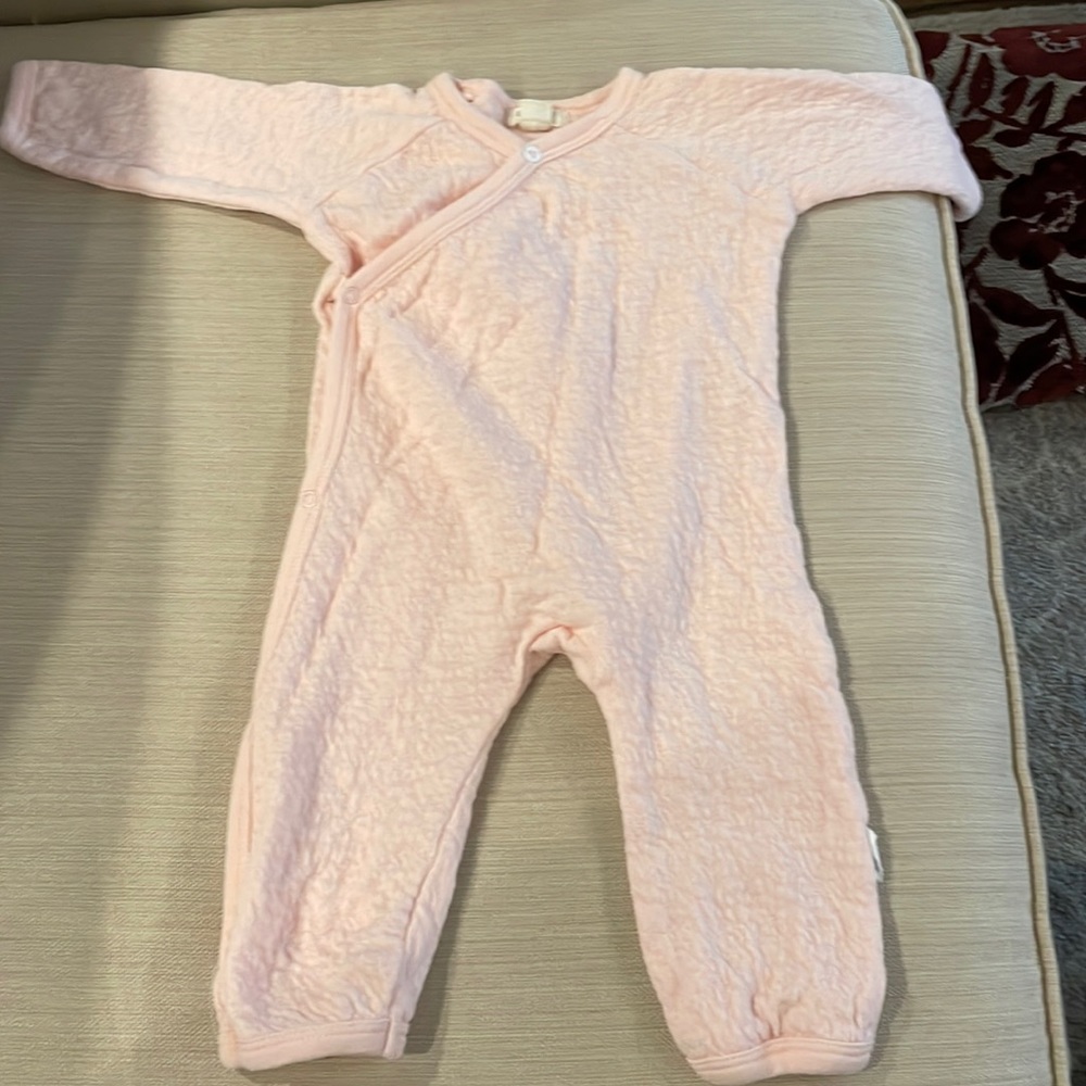 Baby girl light pink romper